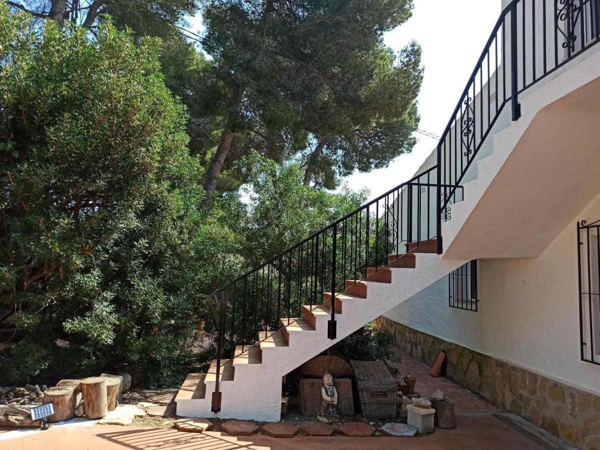 Javea VILLA El Nido 10-15p pool, 5 autominuten zandstrand Jávea Exterior foto